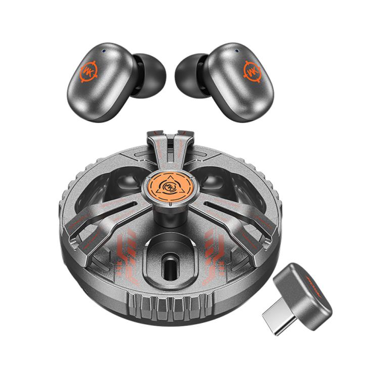Auricolari Bluetooth da gaming in metallo WK Beluga S6 Pioneer 2.4G