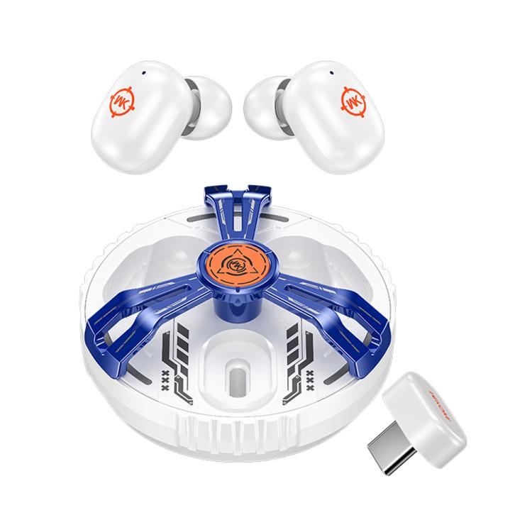 Auricolari Bluetooth da gaming in metallo WK Beluga S6 Pioneer 2.4G
