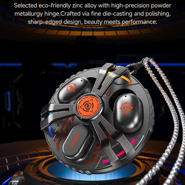 Auricolari Bluetooth da gaming in metallo WK Beluga S6 Pioneer 2.4G