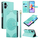 Custodia per telefono in ecopelle con cinturino e chiusura magnetica a totem in rilievo., For Galaxy A17 / A16 / A26 5G, For Galaxy A06 / A07 4G / 5G, For Galaxy A56 5G