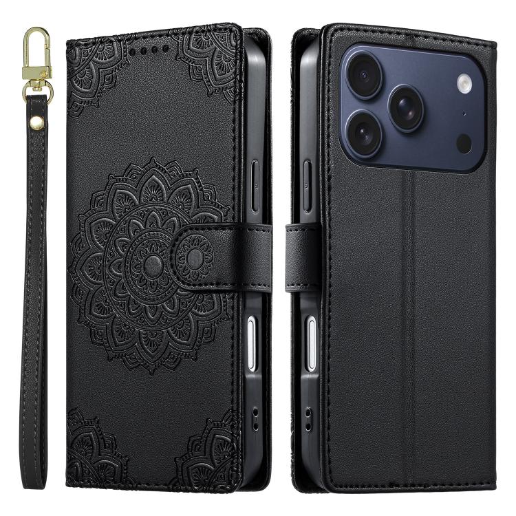 Custodia portafoglio in ecopelle per iPhone 17e e 16e