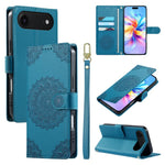 Custodia per telefono in ecopelle con cinturino e chiusura magnetica a totem in rilievo., For iPhone 17, For iPhone Air, For iPhone 16 Pro Max