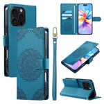 Custodia per telefono in ecopelle con cinturino e chiusura magnetica a totem in rilievo., For iPhone 16 Pro, For iPhone 16 Plus, For iPhone 16