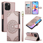 Custodia per telefono in ecopelle con cinturino e chiusura magnetica a totem in rilievo., For iPhone 15 Pro Max, For iPhone 15 Pro, For iPhone 15 Plus