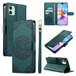 Custodia per telefono in ecopelle con cinturino e chiusura magnetica a totem in rilievo., For iPhone 11 Pro Max, For iPhone 11, For iPhone 11 Pro