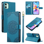 Custodia per telefono in ecopelle con cinturino e chiusura magnetica a totem in rilievo., For iPhone 11 Pro Max, For iPhone 11, For iPhone 11 Pro