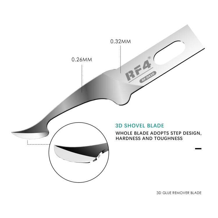 Set lama raschiante 3D e spazzola antistatica RF-KB11