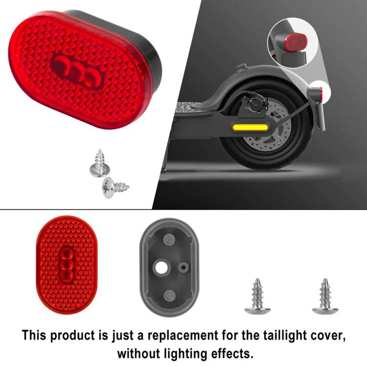 Parafango per monopattino elettrico, copertura freno e fanale posteriore, For Xiaomi Mijia M365 Pro / Pro 2