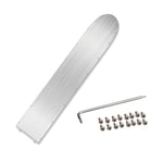 Piastra di base in metallo di acciaio inossidabile per monopattino elettrico, For Xiaomi Mijia M365 / S1, For Ninebot MAX G30, For Xiaomi Mijia Pro / Pro 2