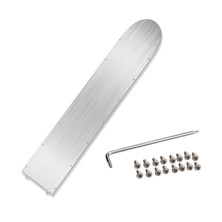 Piastra di base in metallo di acciaio inossidabile per monopattino elettrico, For Xiaomi Mijia M365 / S1, For Ninebot MAX G30, For Xiaomi Mijia Pro / Pro 2