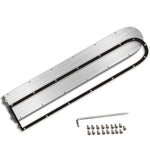 Piastra di base in metallo inossidabile per monopattino elettrico con anello impermeabile, For Xiaomi Mijia M365 / S1, For Ninebot MAX G30, For Xiaomi Mijia Pro / Pro 2