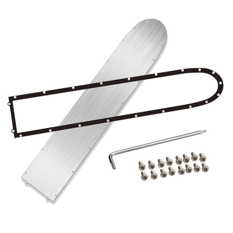 Piastra di base in metallo inossidabile per monopattino elettrico con anello impermeabile, For Xiaomi Mijia M365 / S1, For Ninebot MAX G30, For Xiaomi Mijia Pro / Pro 2