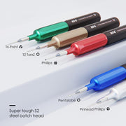 Cacciavite di precisione magnetico 5 in 1 in acciaio S2