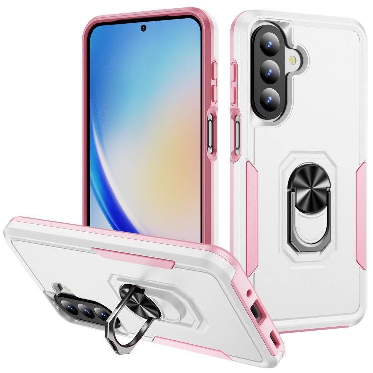 Custodia per telefono Pioneer Armor Heavy Duty in PC + TPU con supporto, For Galaxy A27 5G