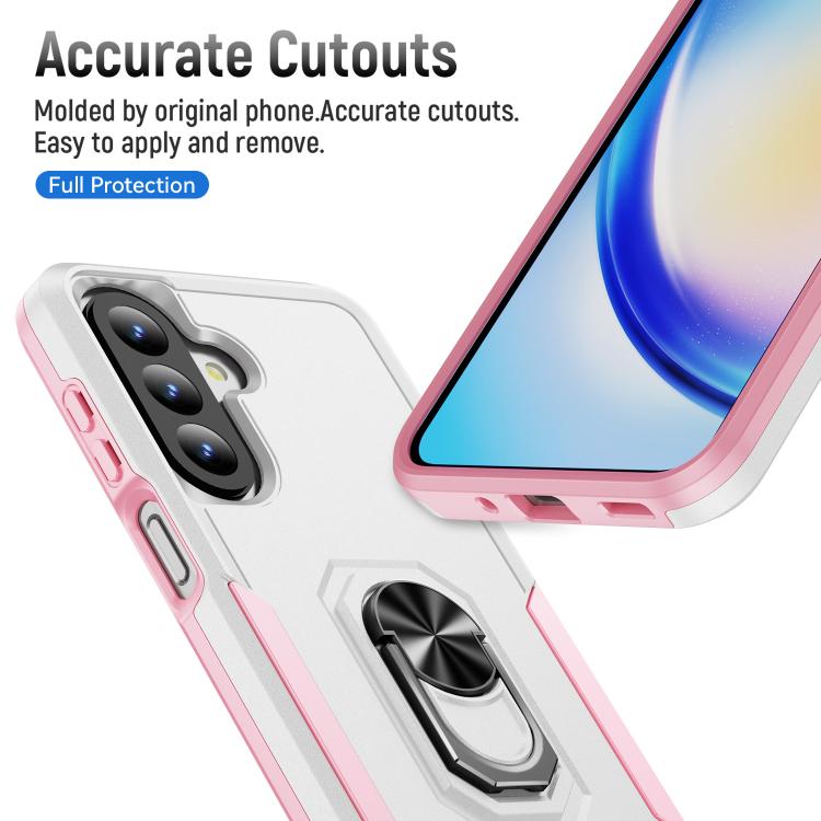 Custodia per telefono Pioneer Armor Heavy Duty in PC + TPU con supporto, For Galaxy A27 5G