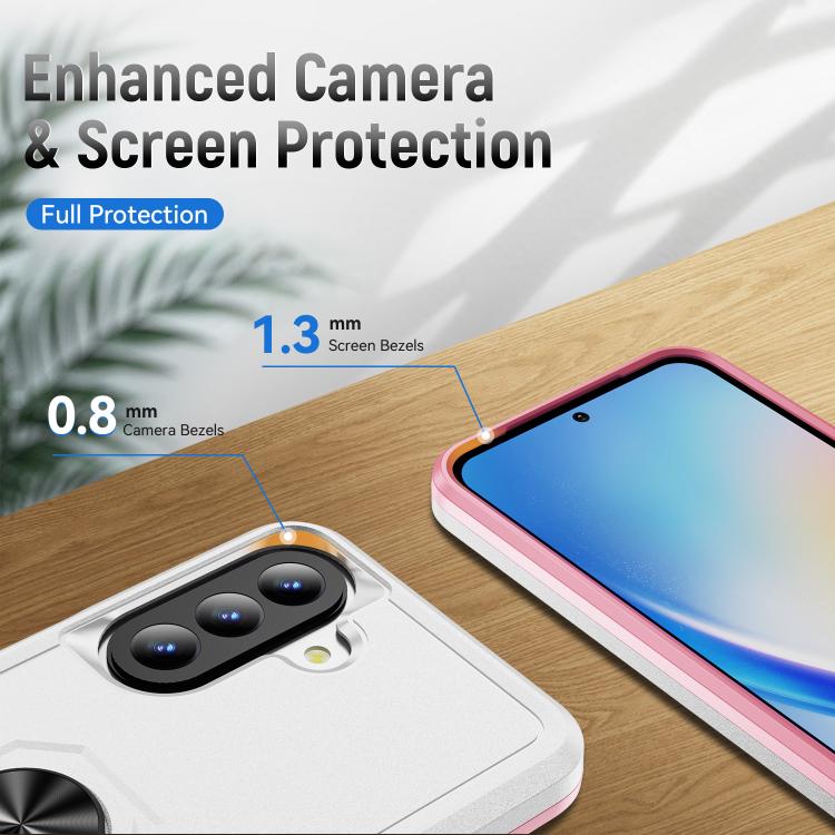 Custodia per telefono Pioneer Armor Heavy Duty in PC + TPU con supporto, For Galaxy A27 5G
