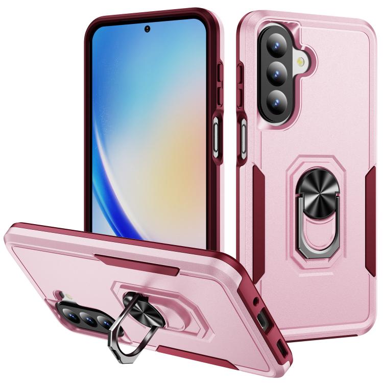 Custodia per telefono Pioneer Armor Heavy Duty in PC + TPU con supporto, For Galaxy A27 5G