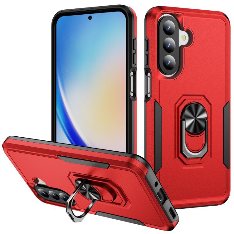 Custodia per telefono Pioneer Armor Heavy Duty in PC + TPU con supporto, For Galaxy A27 5G
