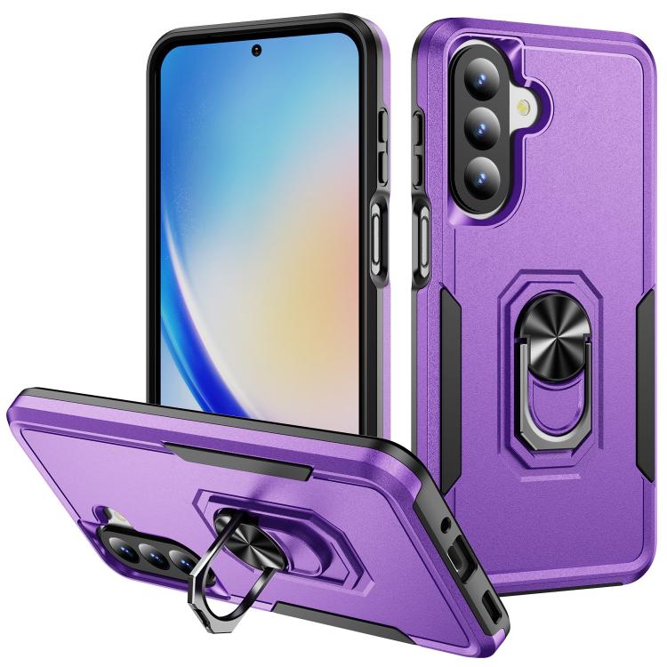 Custodia per telefono Pioneer Armor Heavy Duty in PC + TPU con supporto, For Galaxy A27 5G