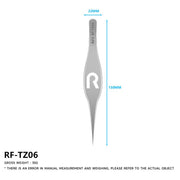 Pinzette a corpo largo in lega ultrafine RF-TZ06