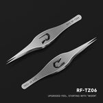 Pinzette a corpo largo in lega ultrafine RF-TZ06