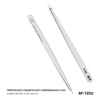 Pinzette di precisione in acciaio inox antimagnetico