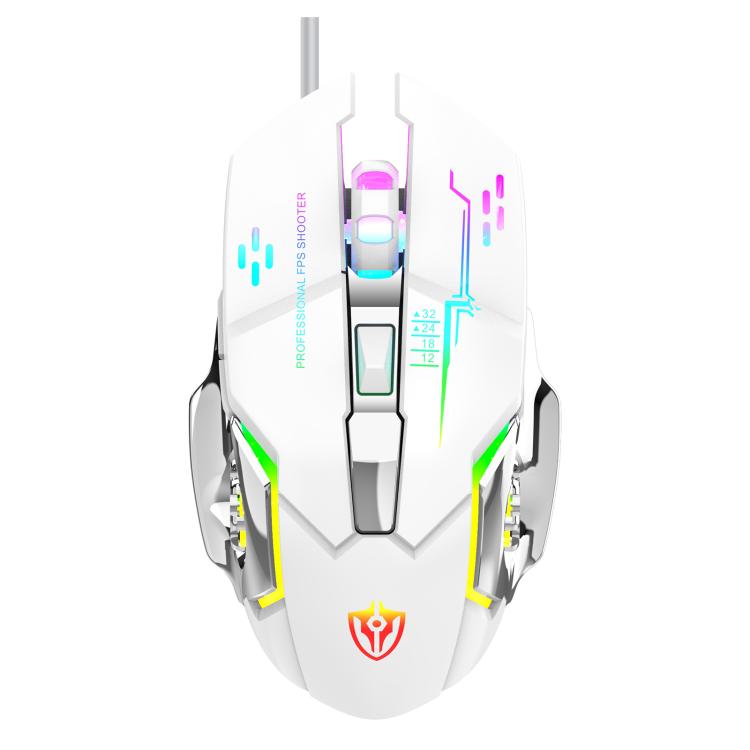 SHIPADOO GK50 Tastiera da gioco cablata RGB con mouse