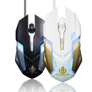 Mouse ottico USB cablato ergonomico SHIPADOO 1600 DPI