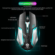 Mouse ottico USB cablato ergonomico SHIPADOO 1600 DPI