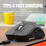 Mouse wireless SHIPADOO A7 Dual-Mode 2.4GHz e Bluetooth