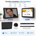 Display touch IPS HD 10,1" Android 11 2GB RAM 16GB memoria