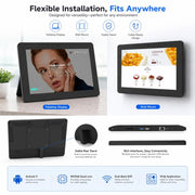 Display touch IPS HD 10,1" Android 11 2GB RAM 16GB memoria