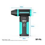 Mini ventilatore portatile ricaricabile con aspirapolvere e luce
