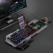 Set tastiera gaming cablata e mouse 6D 4800 DPI