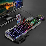 Set tastiera gaming cablata SHIPADOO GT700 e mouse 6D 4800DPI