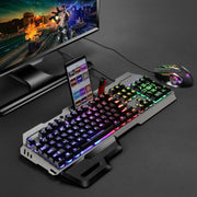 Set tastiera gaming cablata SHIPADOO GT700 e mouse 6D 4800DPI