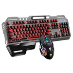 Set tastiera gaming cablata e mouse 6D 4800DPI RGB