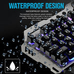 Set tastiera gaming cablata e mouse 6D 4800DPI RGB