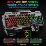 Set tastiera gaming cablata e mouse 6D 4800DPI RGB