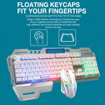Set tastiera gaming cablata e mouse 6D 4800DPI RGB