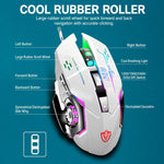 Set tastiera gaming cablata e mouse 6D 4800DPI RGB