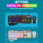 Set tastiera gaming cablata e mouse 6D 4800DPI RGB