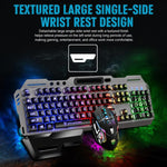 Set tastiera gaming cablata e mouse 6D 4800DPI RGB