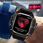 Orologio Red Pepper CD con cassa in metallo e cristalli, cinturino in acciaio integrato., For Apple Watch Ultra 3 / 2 / 1 49mm