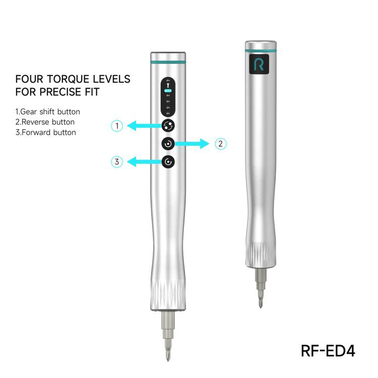 Set di avvitatore elettrico multifunzione RF4 RF-ED4 con 42 punte in acciaio S2