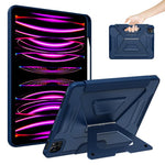 Custodia per tablet pieghevole a tre ante in ecopelle con scomparto per penna., For iPad Air 11 2026 / 2025 / 2024, For iPad 2025 / 2022