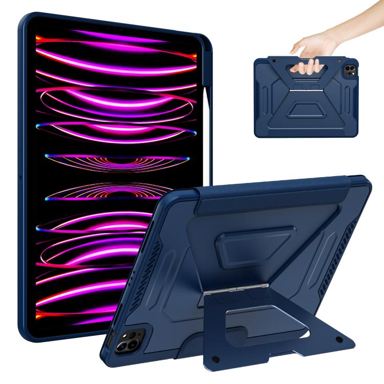 Custodia per tablet pieghevole a tre ante in ecopelle con scomparto per penna., For iPad Air 11 2026 / 2025 / 2024, For iPad 2025 / 2022