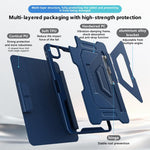 Custodia per tablet pieghevole a tre ante in ecopelle con scomparto per penna., For iPad Air 11 2026 / 2025 / 2024, For iPad 2025 / 2022