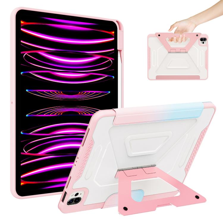 Custodia per tablet pieghevole a tre ante in ecopelle con scomparto per penna., For iPad Air 11 2026 / 2025 / 2024, For iPad 2025 / 2022