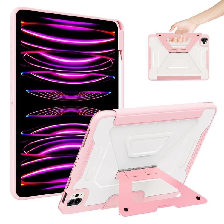Custodia per tablet pieghevole a tre ante in ecopelle con scomparto per penna., For iPad Air 11 2026 / 2025 / 2024, For iPad 2025 / 2022